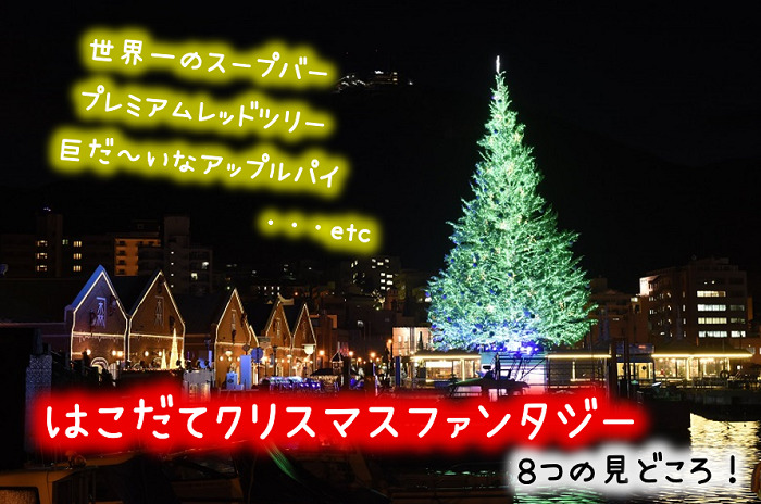 函館クリスマスファンタジー　８つのみどころ