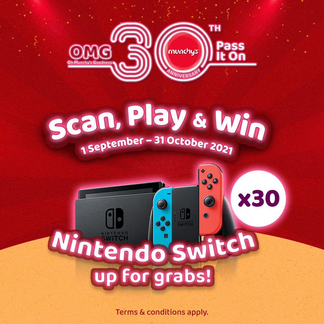 Munchy's OMG 30 Nintendo Switch