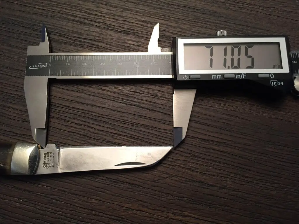 how to measure blade length