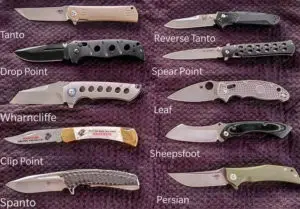 different types of blade shape
