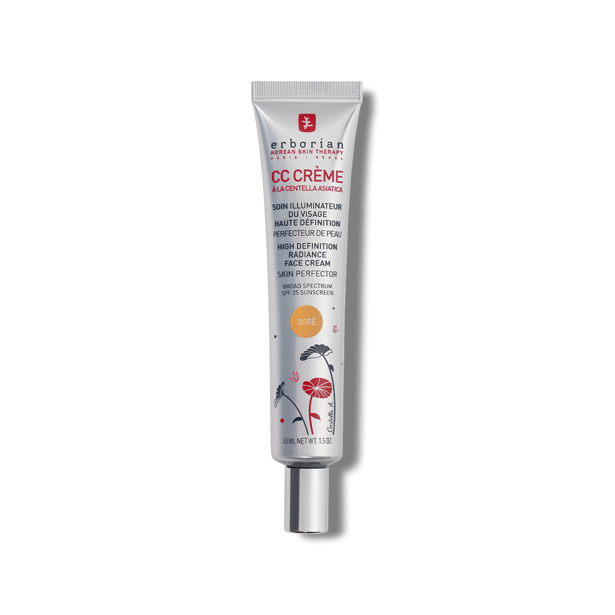 Erborian Cc Creme Dore 45ml No Color Gibbons