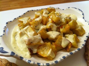 Patatas alioli - A Tavola con il conte - Portada