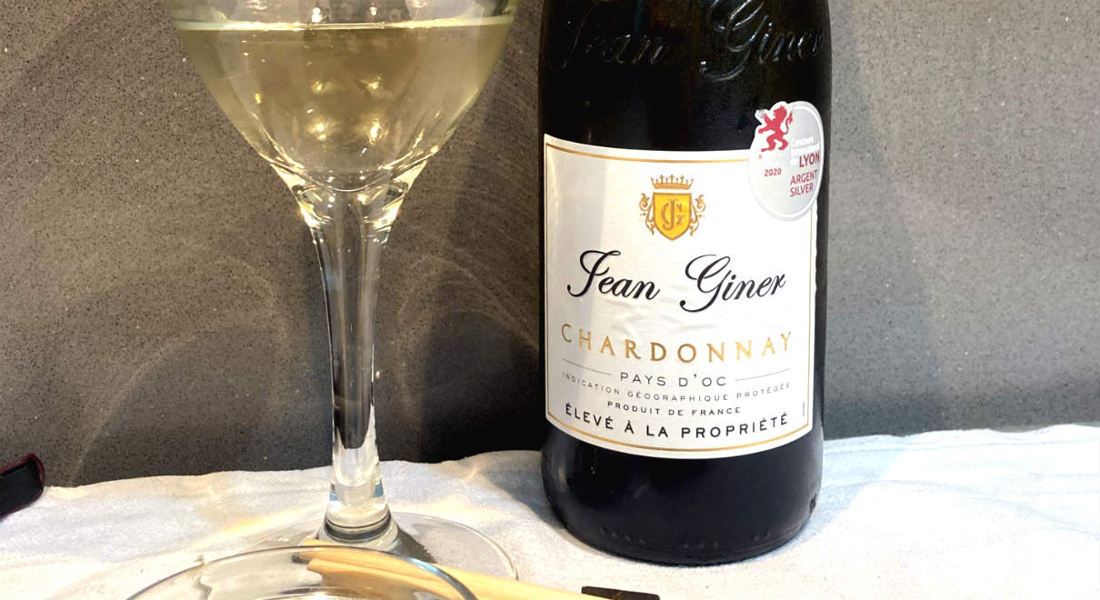 Vino blanco Jean Giner Chardonnay - La mesa del Conde