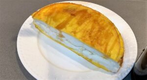 Tortilla japonesa dulce - La mesa del Conde