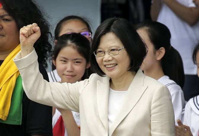 presidenta de Taiwán Tsai Ing-wen