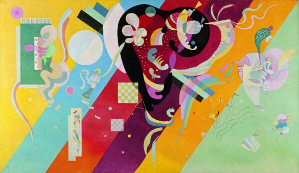 Photo of Composition IX by Wassily Kandinsky canvas print
