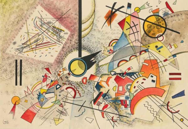 Photo of No Title by Wassily Kandinsky canvas print