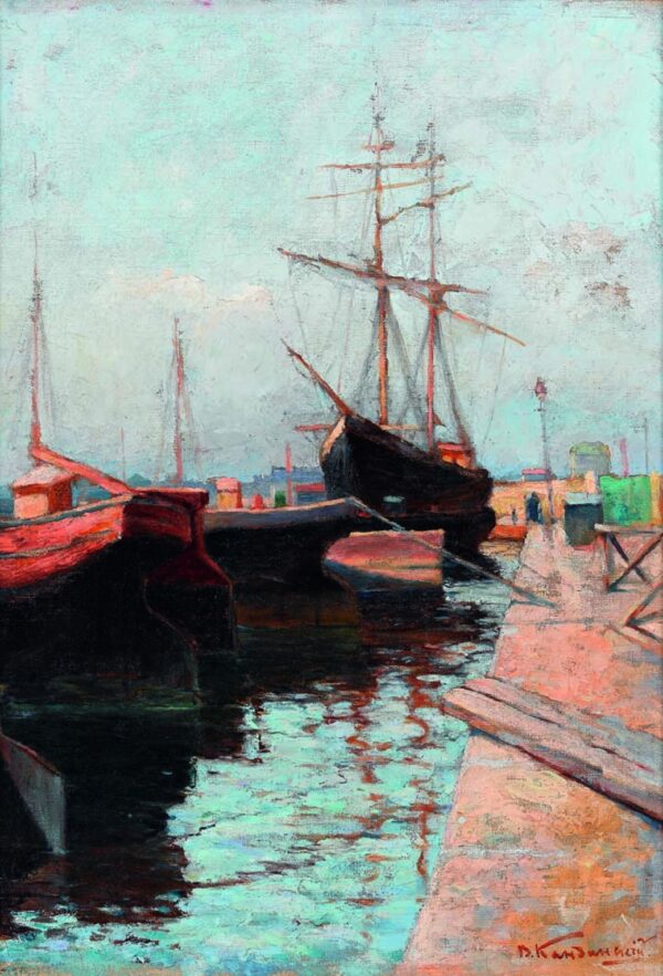 Photo of Canvas Print Odessa. Port by Wassily Kandinsky buy now