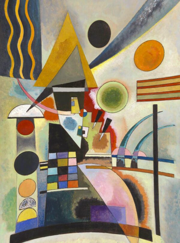 Photo of canvas print Swinging by Wassily Kandinsky
