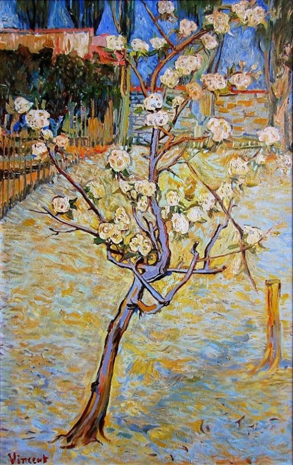 Photo of Spring Landscape painting