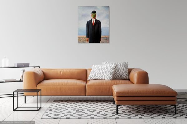 Photo of Son of man Rene in living room