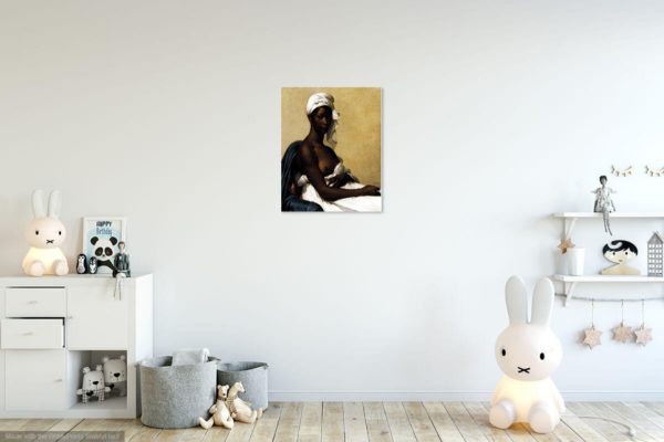 Photo of Black Woman Portrait in Kids room