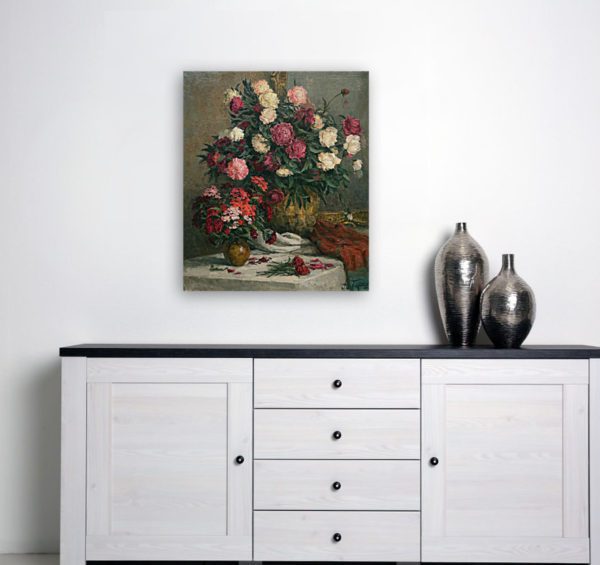 Photo of Still Life Painting over a simplistic table