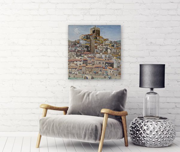 Photo of painting of italy canvas print lavelart 2