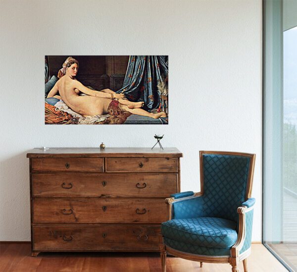 Photo of Grande Odalisque in modern living room