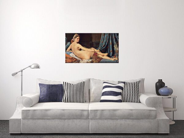 Photo of Naked Woman in modern living room