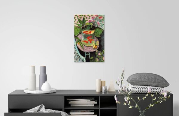 Photo of Goldfish Print On Canvas 2