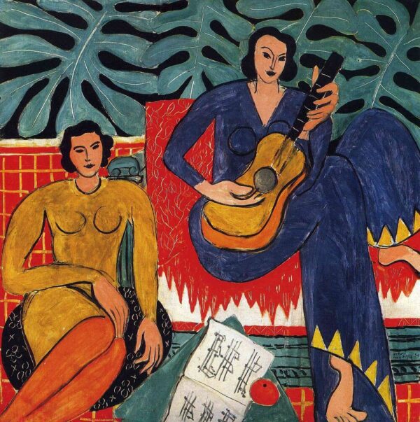 Photo of Two Ladies with Guitar