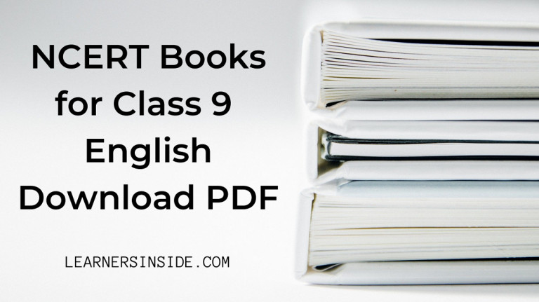 NCERT Book for Class 9 English Download pdf