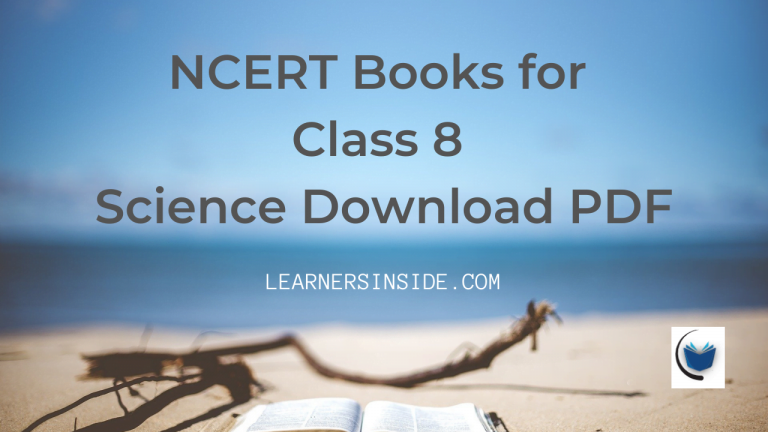 NCERT Book for Class 8 Science Download pdf