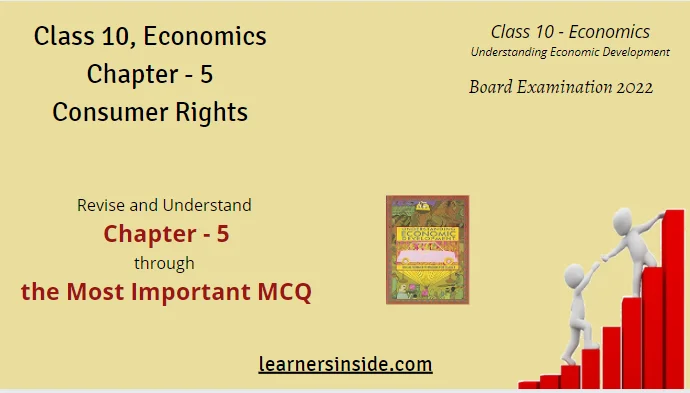 MCQs, Class 10 NCERT | Economics | Chapter – 5 | Consumer Rights