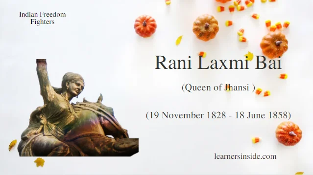 Jhansi ki Rani Laxmi Bai in Hindi – Freedom Fighters of India
