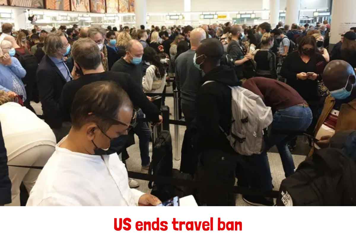US ends travel ban