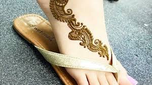 Anklet Arabic Mehndi Designs and Patterns-4