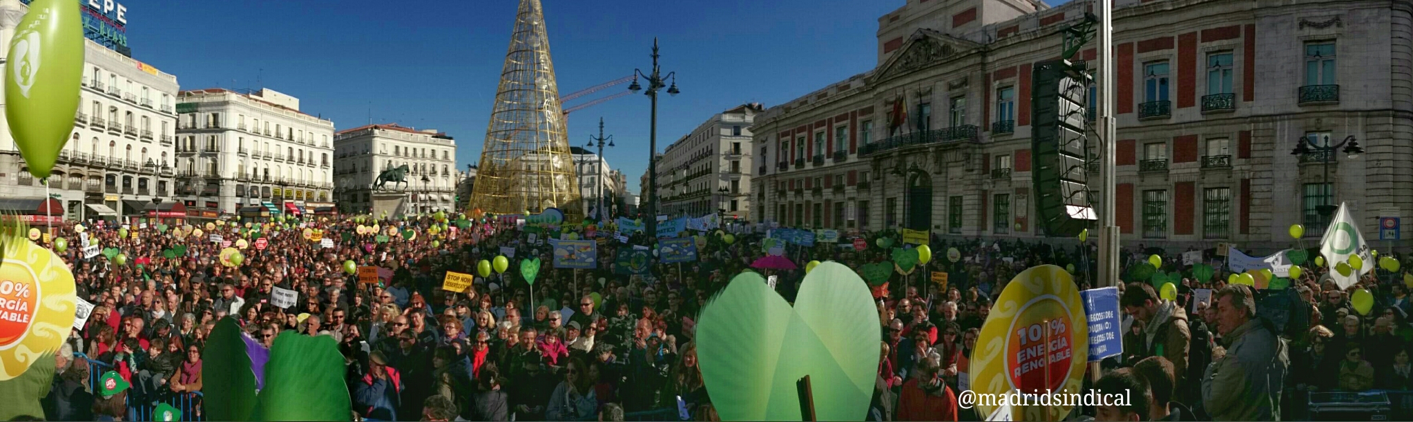 Madrid Acoge La Mayor Marcha Por El Clima De Su Historia Ecologia Y Desarrollo