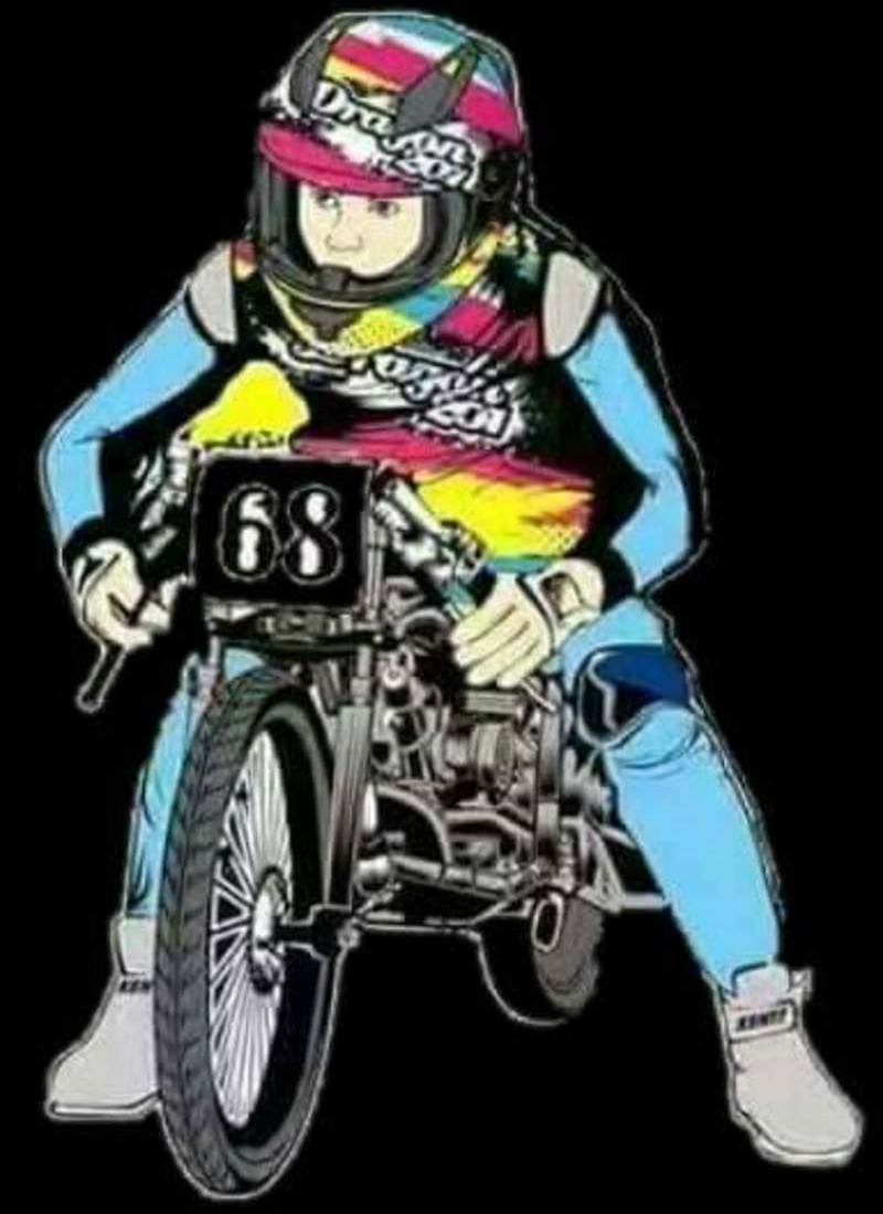 Gambar Kartun Orang Racing