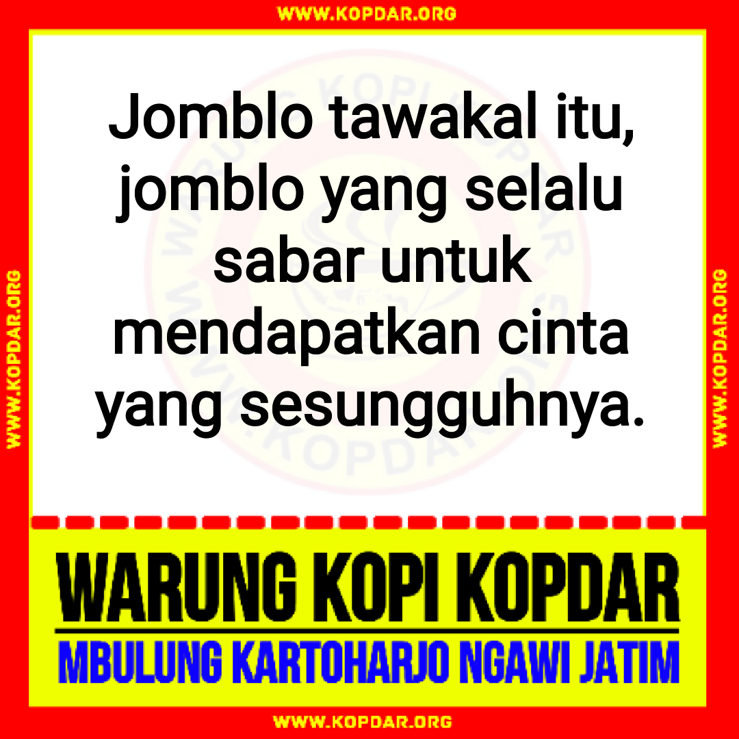 Kata Kata Lucu Tentang Jomblo