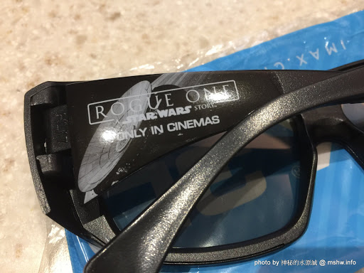 【電影】IMAX 3D眼鏡俠盜一號版-IMAX 3D Glasses Rogue One Edition@星際大戰外傳的小禮物! 影城 影視設備 電影  