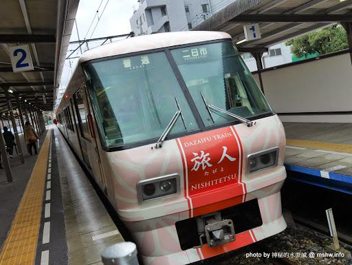 【景點】日本九州西日本鐵道Dazaifu Train 太宰府観光列車「旅人 -たびと-」@福岡 九州 區域 太宰府 旅行 旅行注意事項 日本(Japan) 景點 福岡 