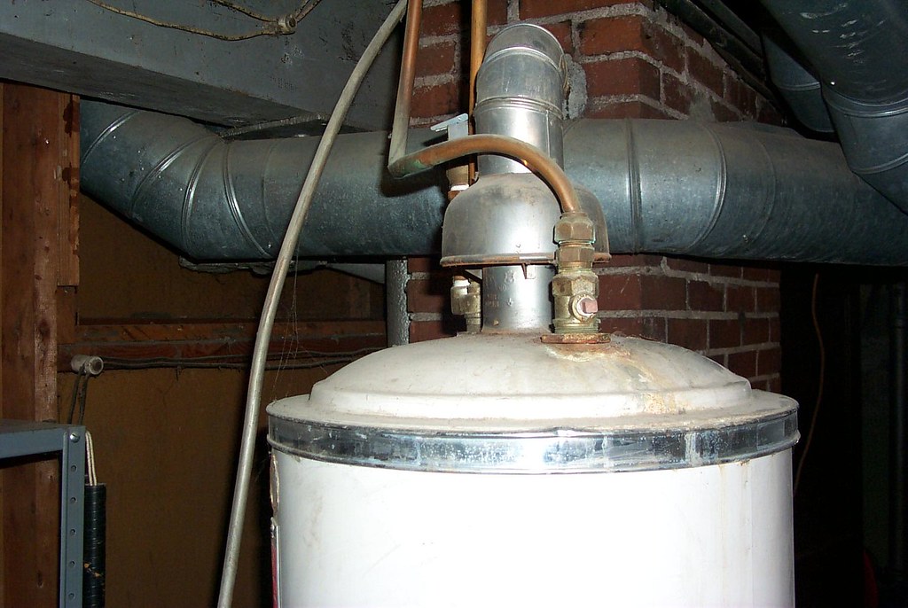 Hot Water Heater Before Flue Pipe Claude Taylor Flickr