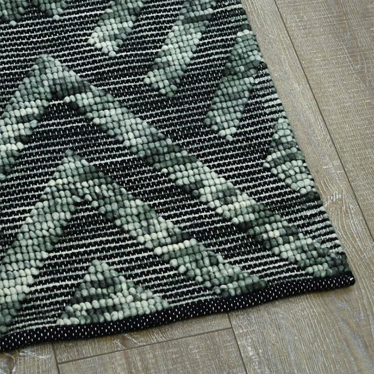 The Rug Collection Zamora Forest Green