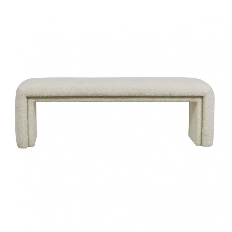 Hugo Layer Bench Chalk Boucle Front