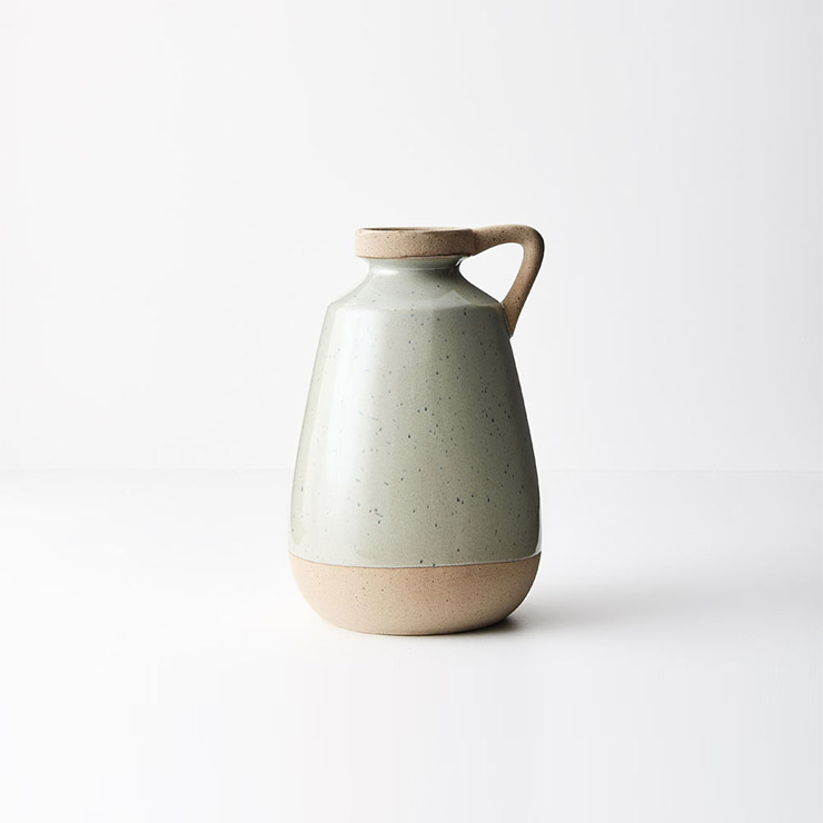 Mikala ceramic Vase Small Mint
