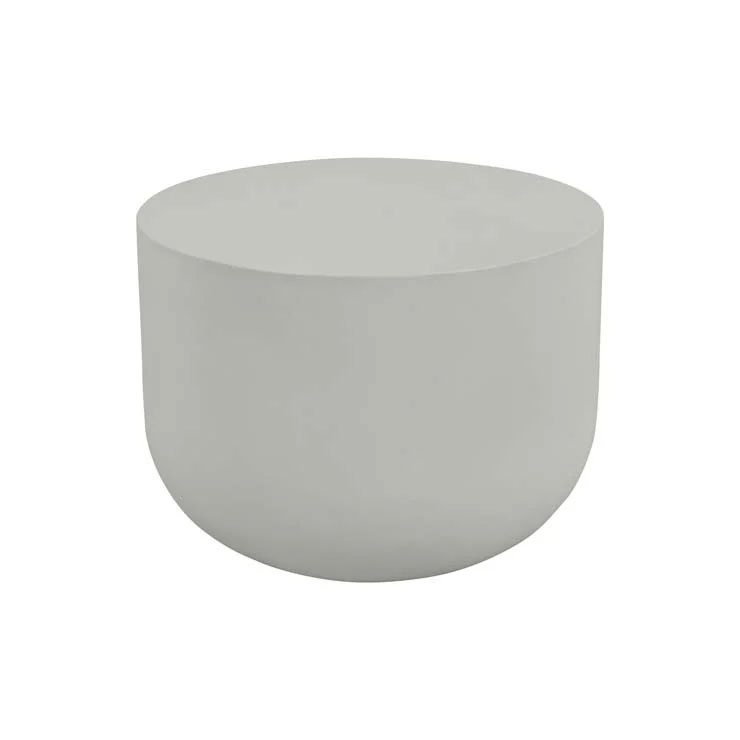 Ossa Dome Side Table White