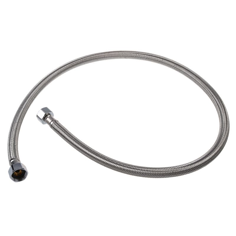 1m Braided Flexible Shower Hose Water Heater Connector Pipe Tube