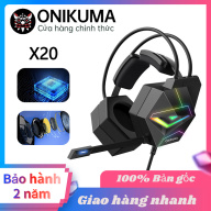 Tai nghe ONIKUMA X20 với tai nghe chơi game có micrô với tai nghe micrô giảm tiếng ồn thumbnail