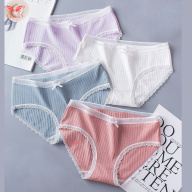 Combo 5 quần lót cotton mềm mại đính nơ nhiều màu thương hiệu Vingo QL04 VNGO thumbnail