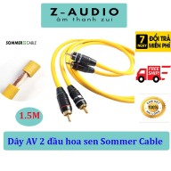 Cặp Dây AV 2 đầu hoa sen Sommer Cable cao cấp với Jack Nakamichi Nhật cho âm thanh hoàn hảo Zaudio Store thumbnail