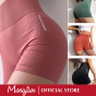 Maniyun quần đùi tập thể dục cho nữ quần định hình bụng quần đùi tập yoga thể thao nâng hông 1