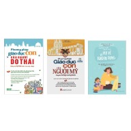 Sách - Combo Phương Pháp Giáo Dục Vui Vẻ Và Khoan Dung + Phương pháp giáo dục con của người do thái+ Người Mỹ thumbnail