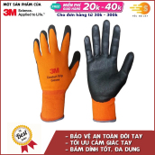 Găng tay đa dụng màu cam 3M GTDD - Size L