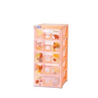 [Giá hủy diệt] [Chính hãng] Tủ nhựa mini Duy Tân Tomi-S 5 ngăn (15 x 19 x 34 cm) thumbnail