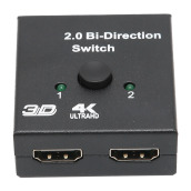 Công Tắc Hai Hướng 4K X 2K Bộ Chuyển Đổi Bộ Chia Âm Thanh Video HDMI Bộ Chuyển Đổi HDTV1.4