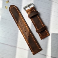 Dây da đồng hồ dây đồng hồ 22mm 20mm 18mm handmade nam da bò sáp dây đeo đồng hồ gia xịn cao cấp đẹp giá rẻ nhập khẩu M5 thumbnail