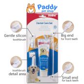 Set Kem Đánh Răng & Bàn Chải Bioline Cho Chó Mèo