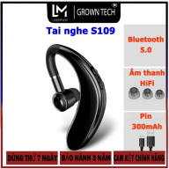 Tai nghe móc tai bluetooth GROWNTECH 5.0 S109 cao cấp, tai nghe không dây pin trâu 300mAh thumbnail
